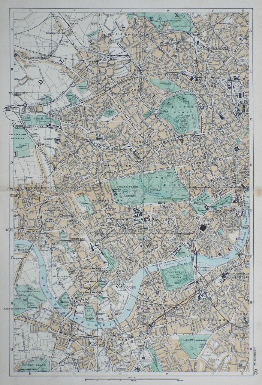 Map of Bacon - London